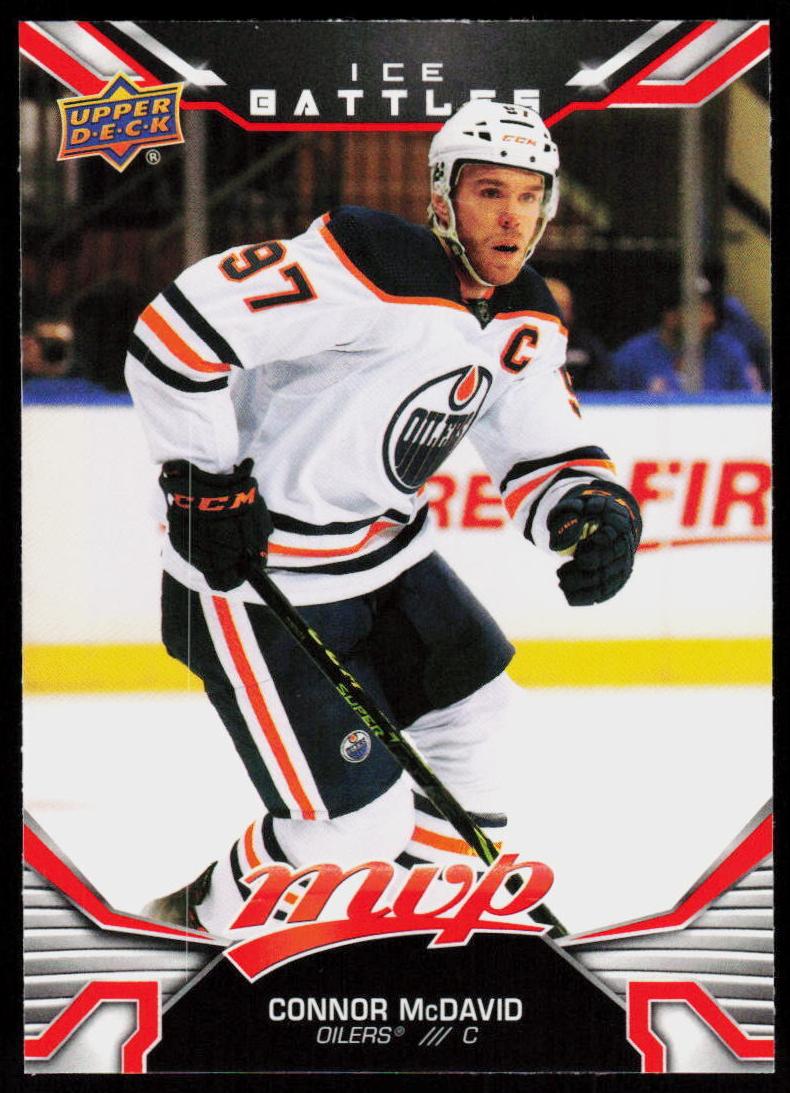 2022 Upper Deck MVP Connor McDavid [Ice Battles] #220 card
