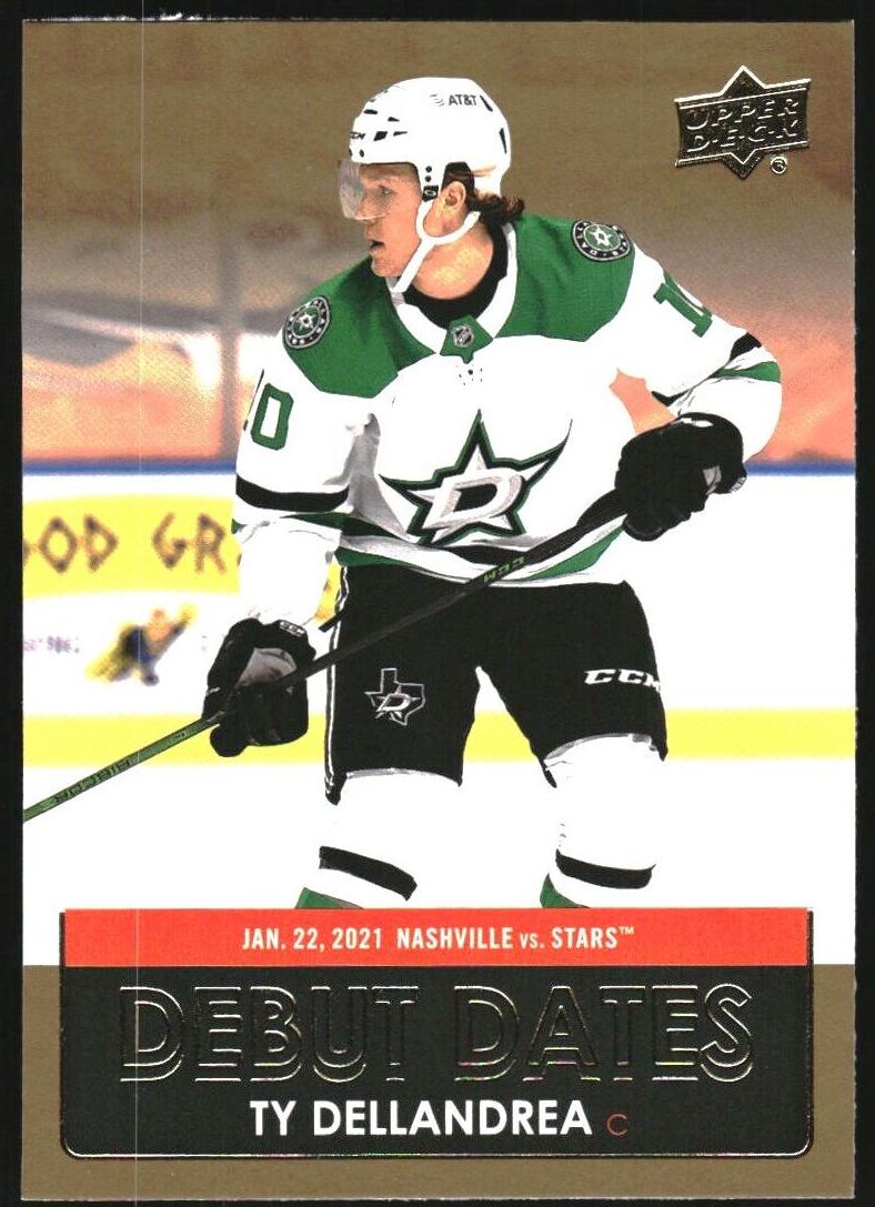 2021 Upper Deck Ty Dellandrea #DD-12 card