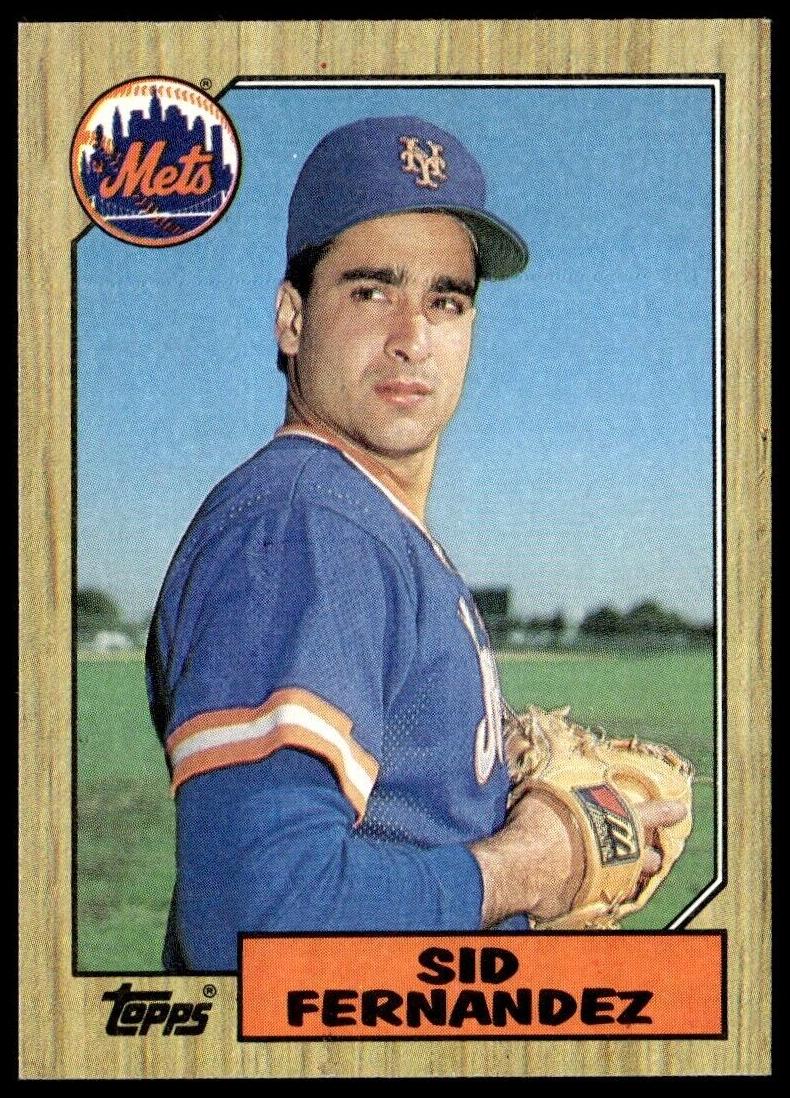 1987 Topps Sid Fernandez #570 card