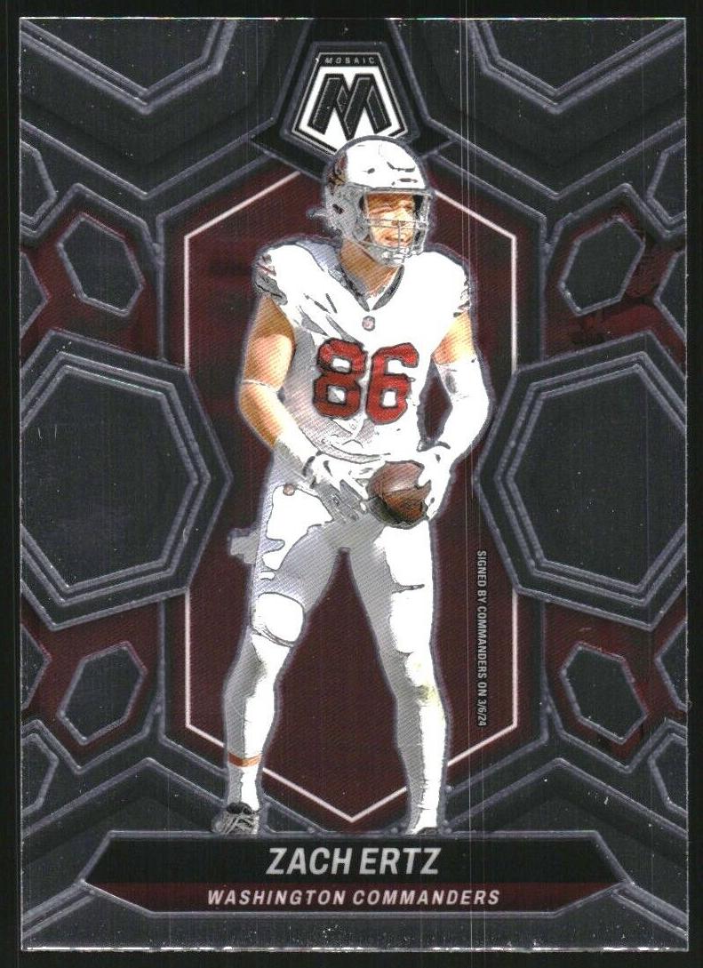 Zach Ertz 2024 Mosaic Football card