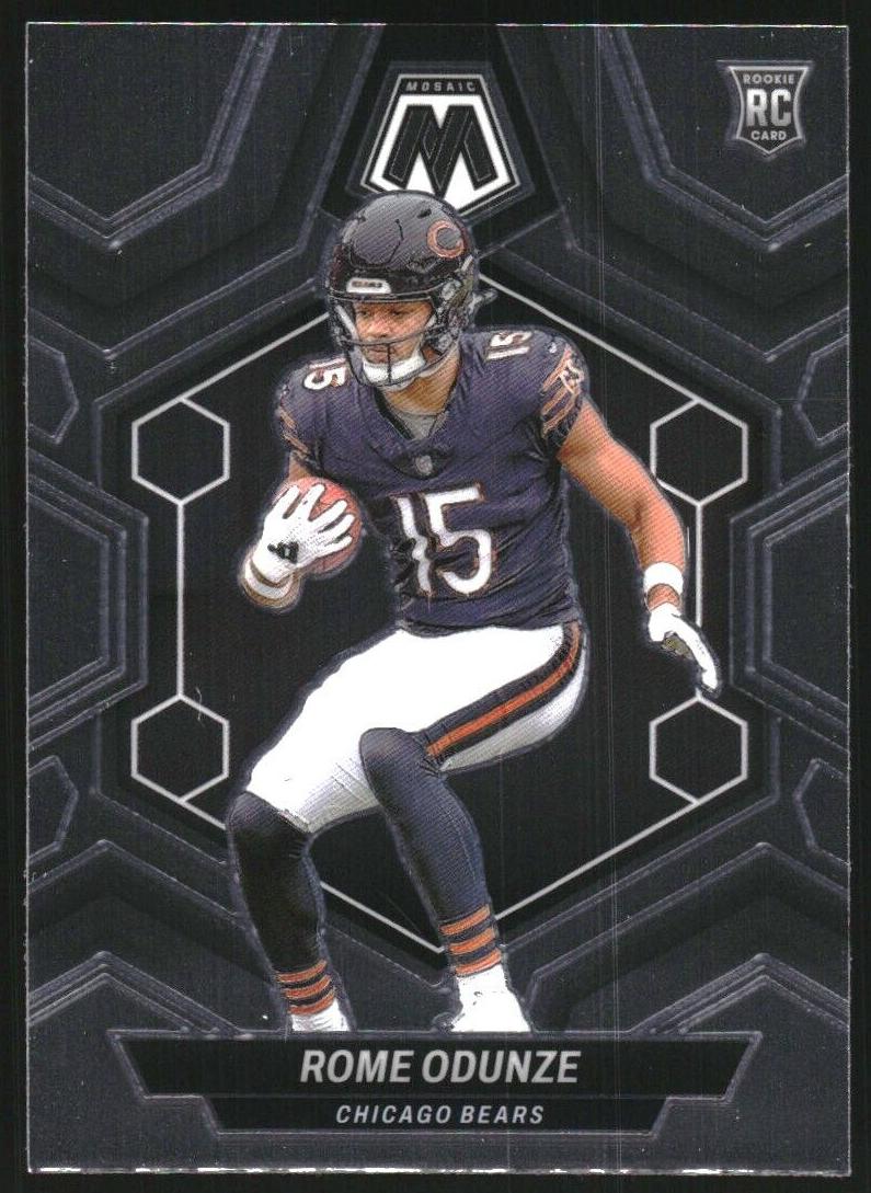 Rome Odunze 2024 Mosaic Football card