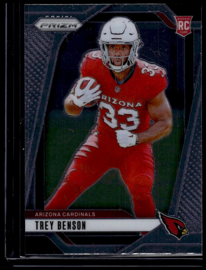 Trey Benson 2024 Prizm Football card