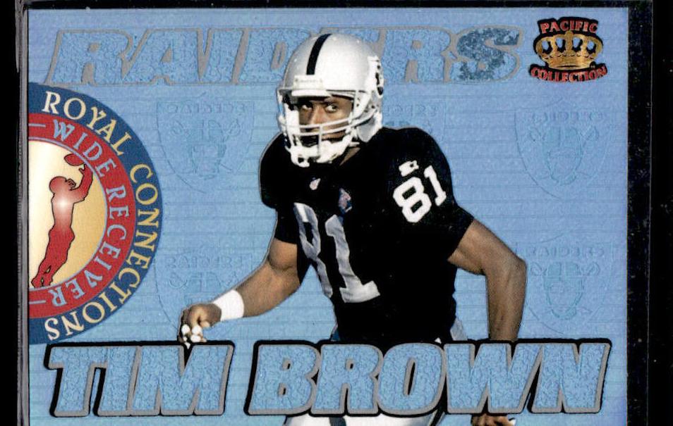 1995 Tim Brown [Blue Holofoil] #RC-5b