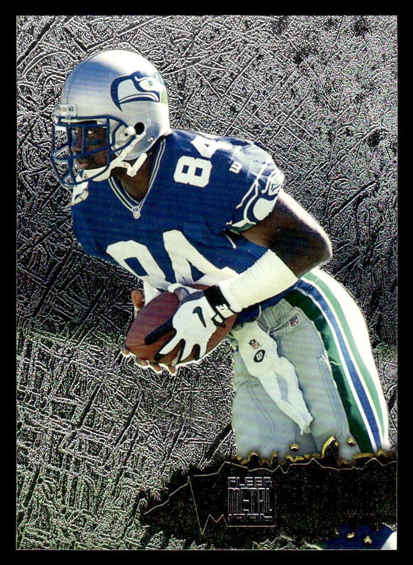 1996 Fleer Metal Joey Galloway #113 card