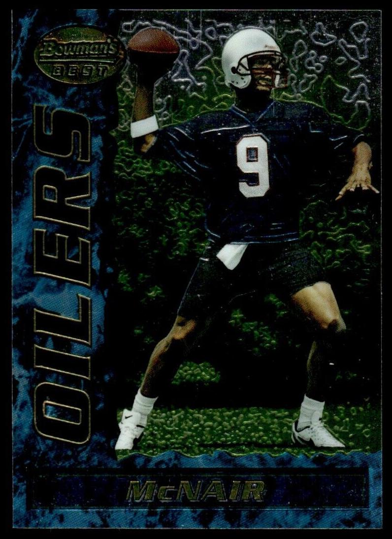 Steve McNair 1995 Bowman's Best Football