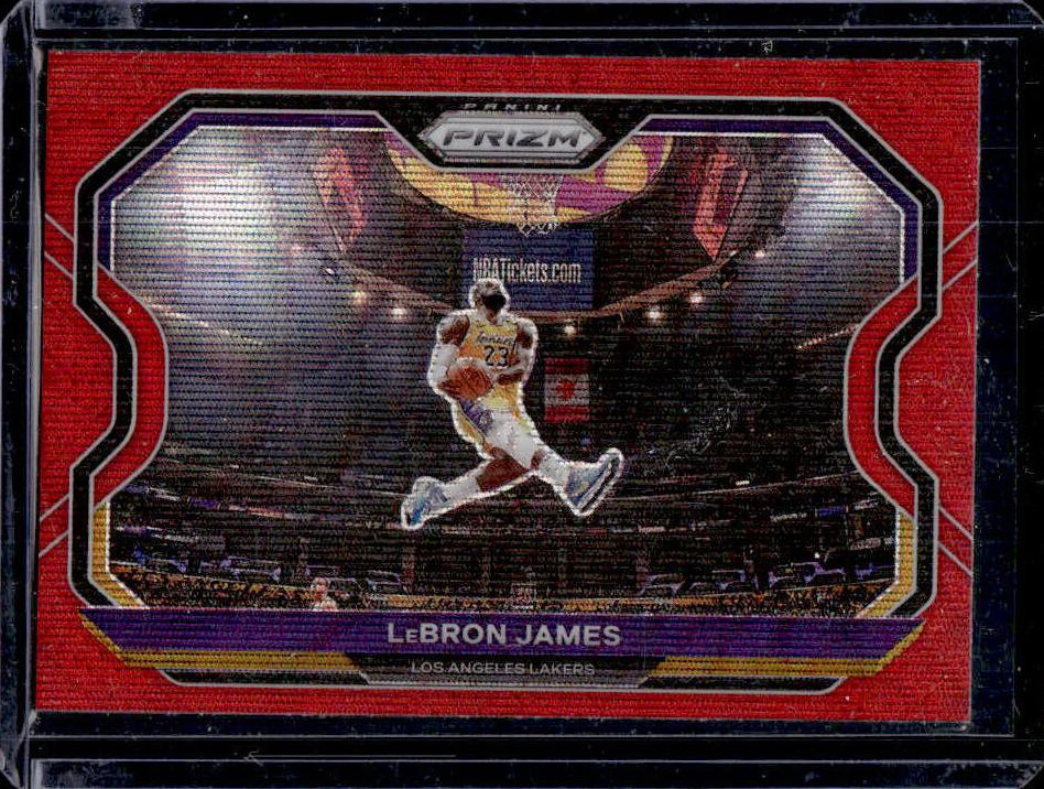 2020 Panini Prizm wave #1 Lebron James front