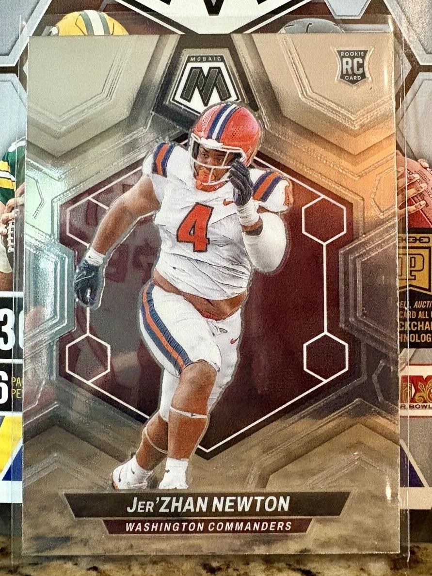 Jer'Zhan Newton 2024 Mosaic Football card