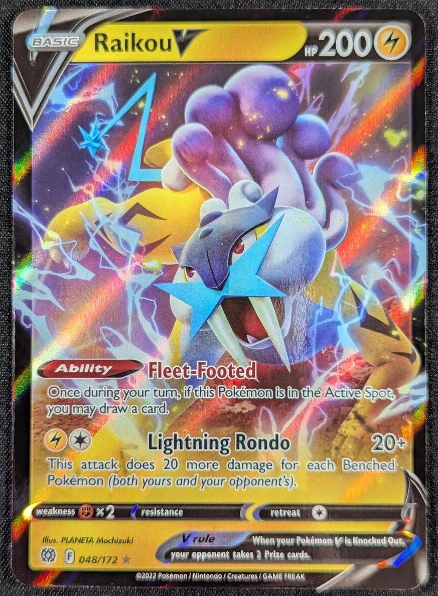 Raikou V 2022 Pokemon Brilliant Stars