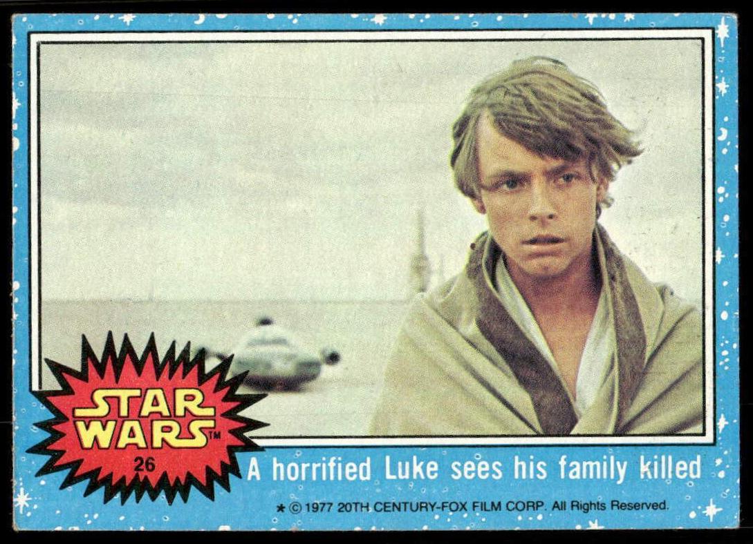 1977 Luke Skywalker #26