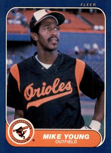 1986 Mike Young #291