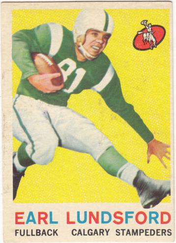 1959 Earl Lundsford #21