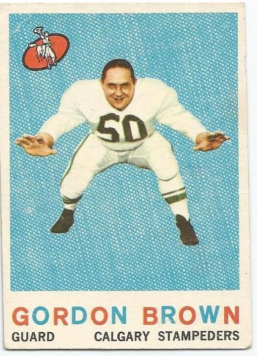 1959 Gordon Brown #28