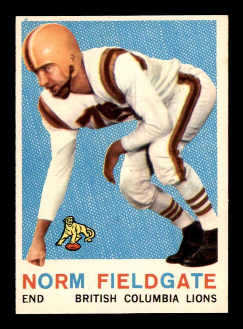 1959 Norm Fieldgate #16