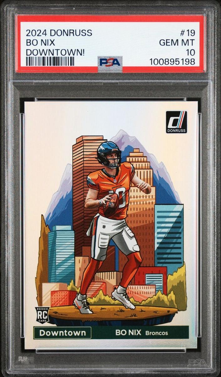 Bo Nix - 2024 Panini Donruss Football