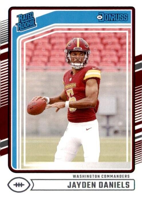 Jayden Daniels 2024 Donruss Football card