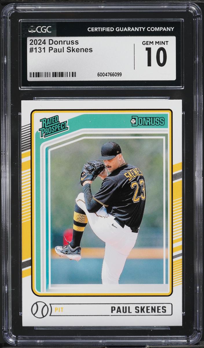 Paul Skenes - 2024 Panini Donruss Baseball 