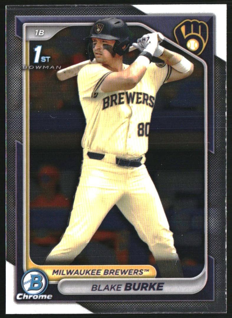 Blake Burke 2024 Bowman Draft Chrome card