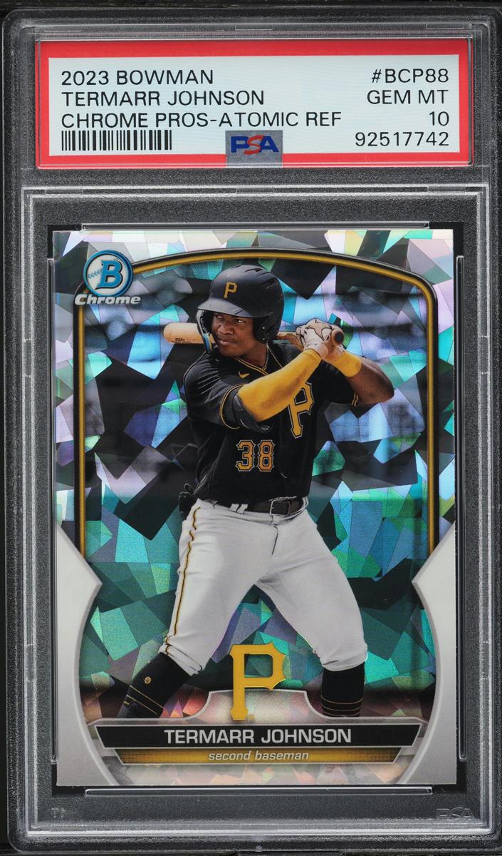 2023 Bowman Chrome Prospects Baseball Atomic Termarr Johnson #BCP-88