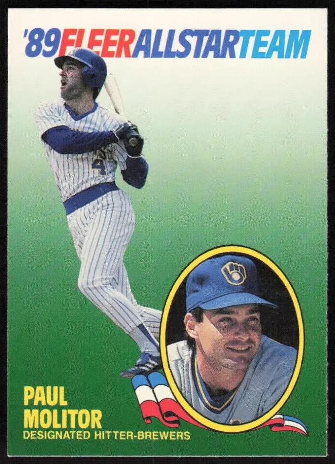 1989 Paul Molitor #8