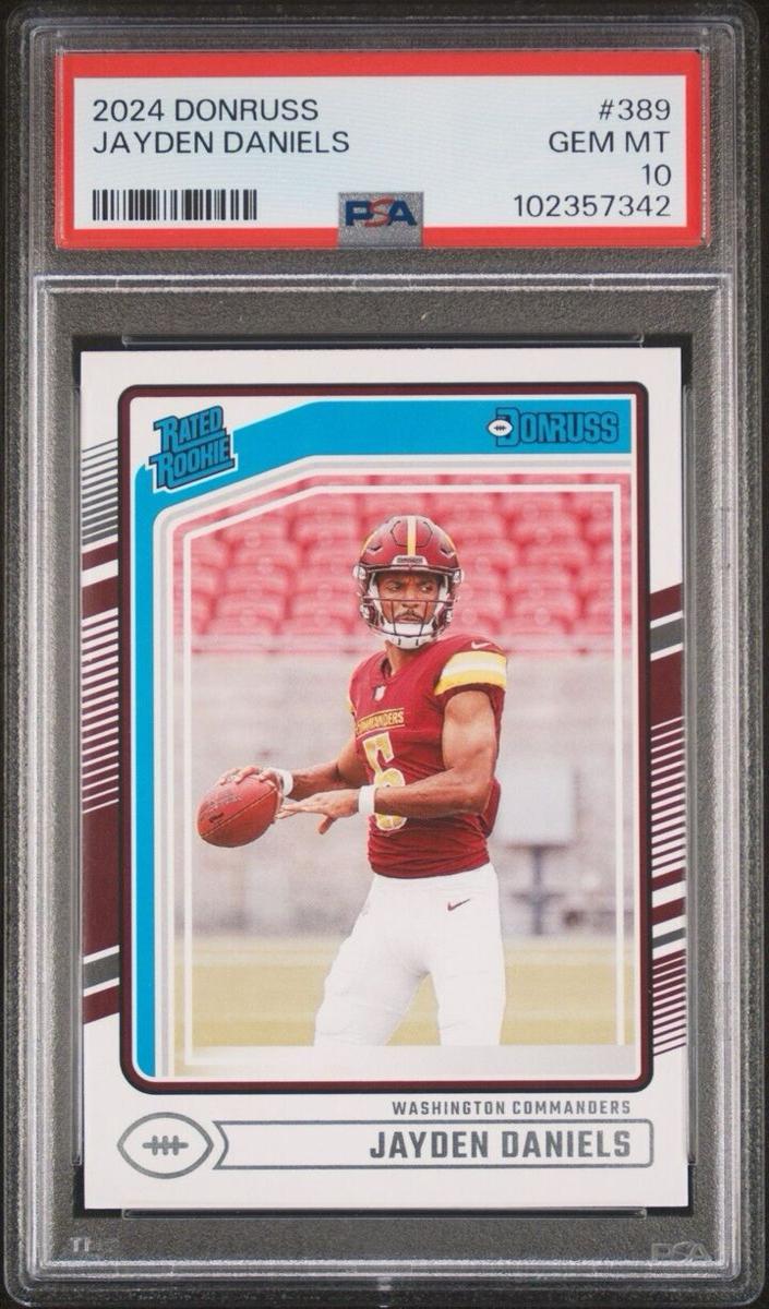 Jayden Daniels 2024 Panini Donruss Football
