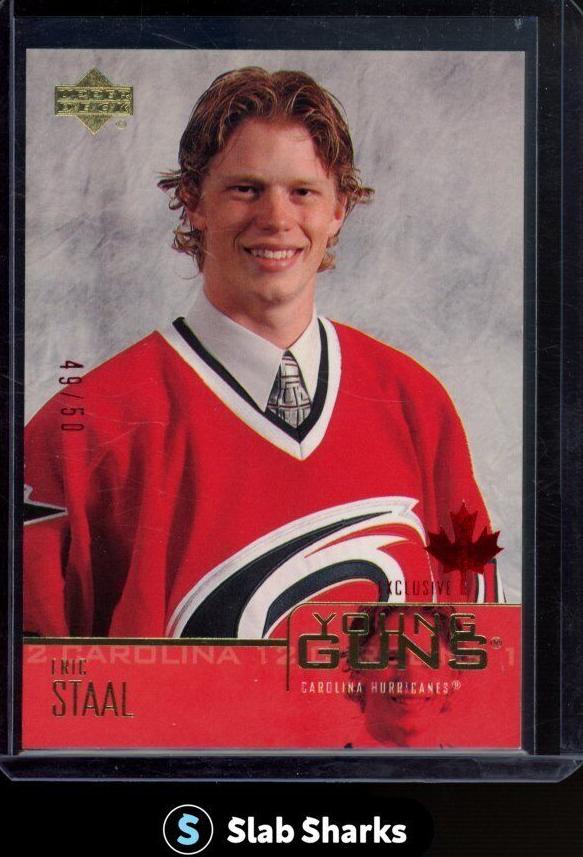 2003 Upper Deck Eric Staal #206 card