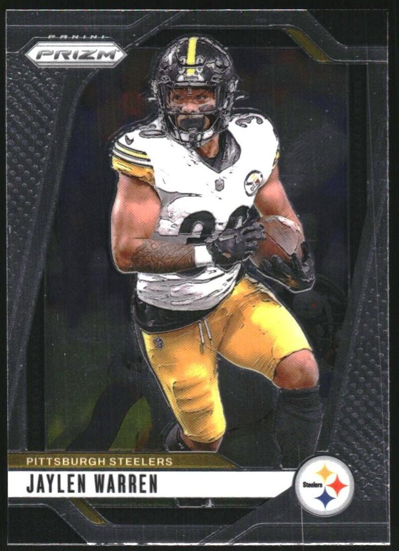 Jaylen Warren 2024 Prizm Football card