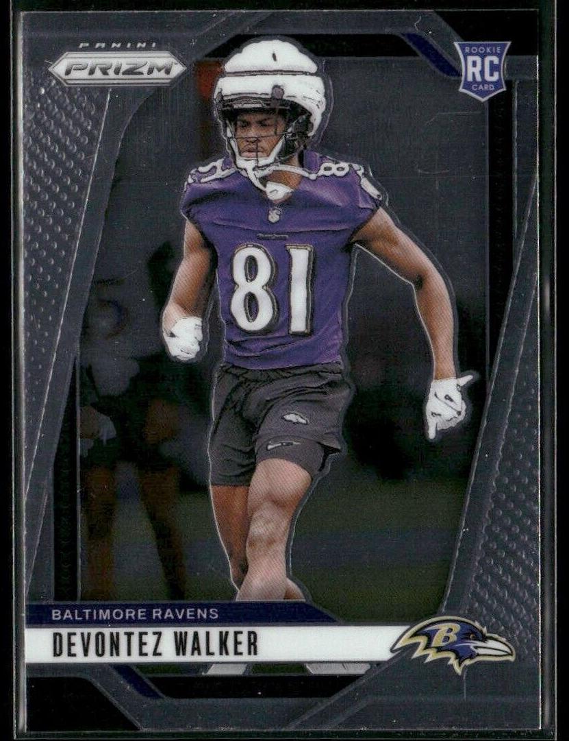 Devontez Walker 2024 Prizm Football card