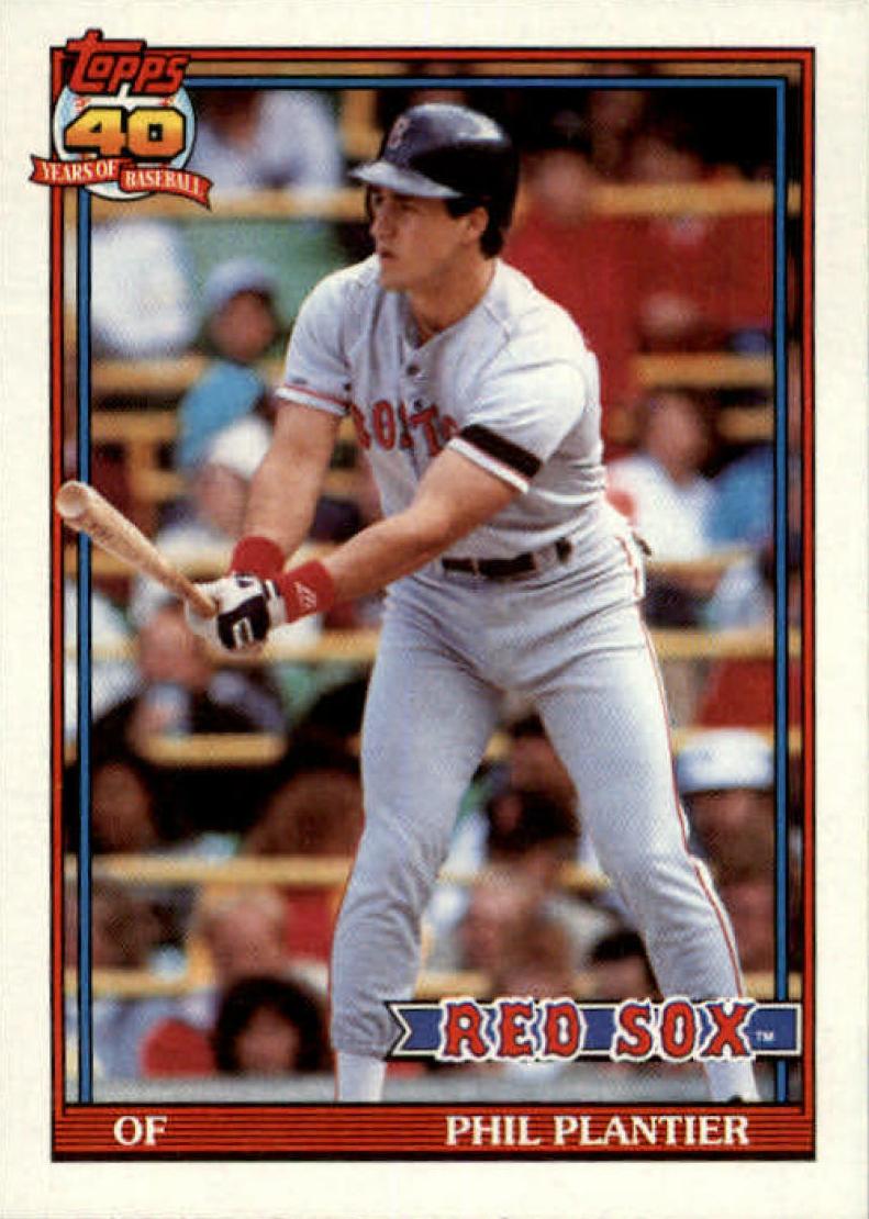 1991 Topps Phil Plantier #474 card