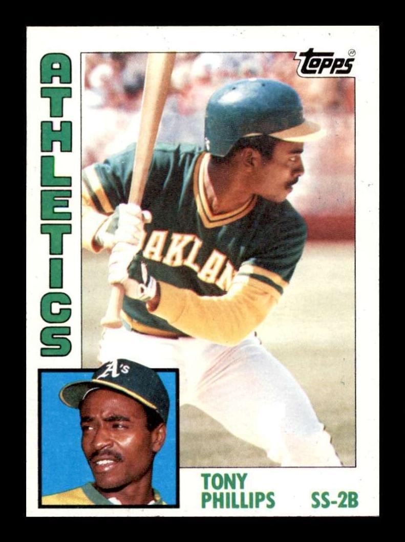 Tony Phillips 1984 Topps Baseball
