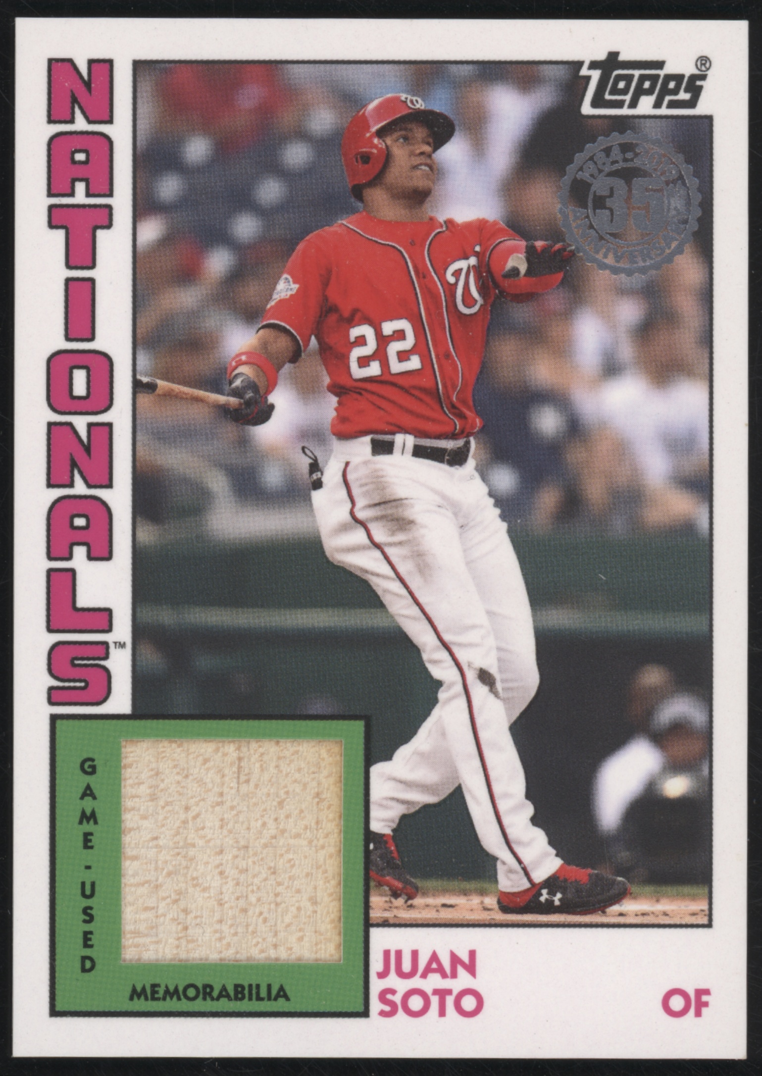 2019 Topps Baseball Juan Soto #84R-JS PSA 10