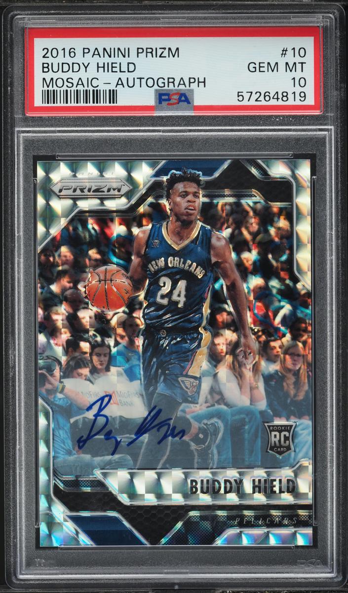 2016 Panini Prizm Mosaic Buddy Hield #10 card