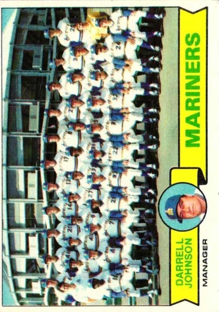 1979 Topps Mariners Team #659 card