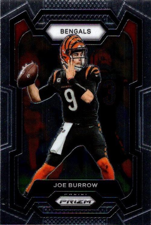 Joe Burrow 2023 Prizm Football card