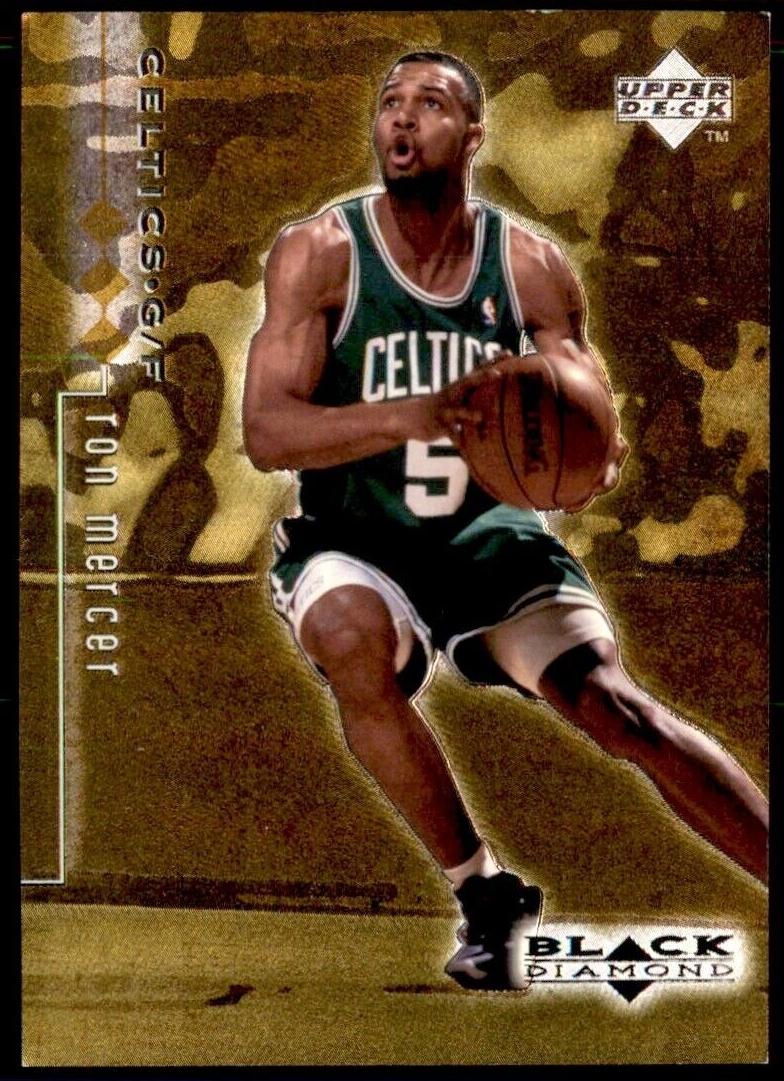 1998 Upper Deck Black Diamond Ron Mercer #19 card