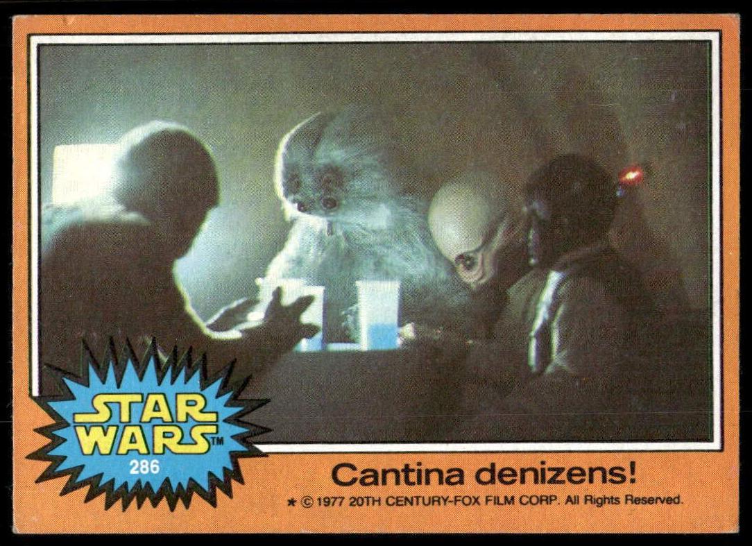 1977 Topps Star Wars Cantina #286 card