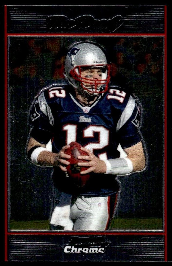 2007 Bowman Bowman Chrome Refractor #BC172 Tom Brady front