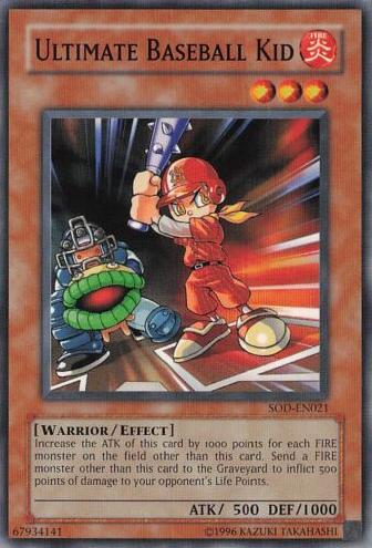 Ultimate Baseball Kid - 2004 Yu-Gi-Oh! Soul of the Duelist