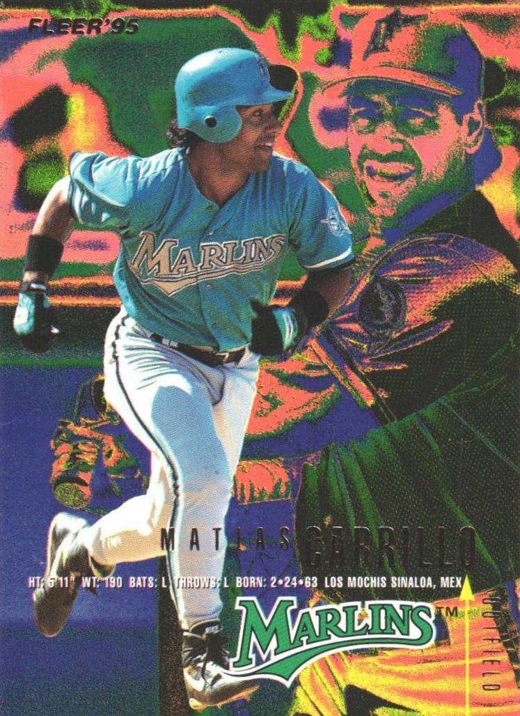 1995 Fleer Matias Carrillo #329 card