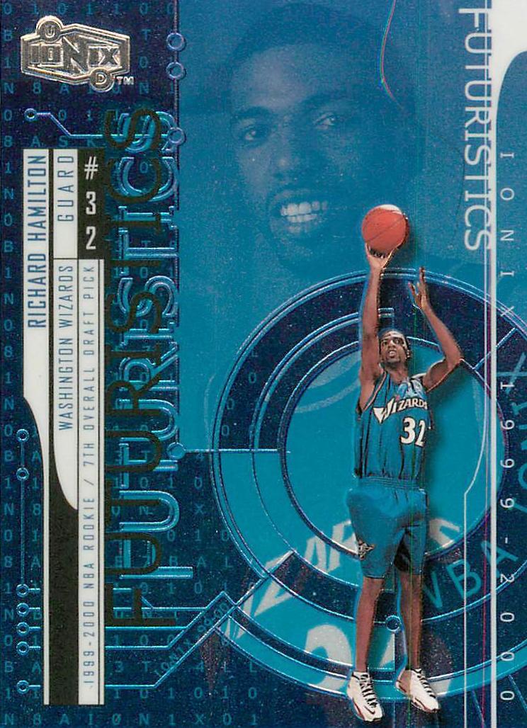 1999 Upper Deck Ionix Richard Hamilton #67 card