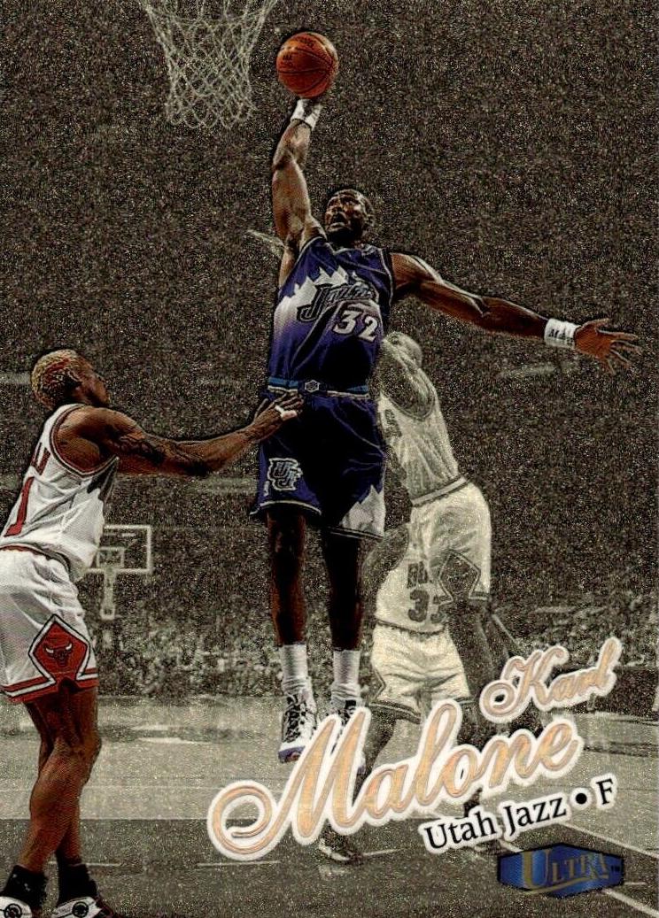 1997 Karl Malone [Gold Medallion] #12G