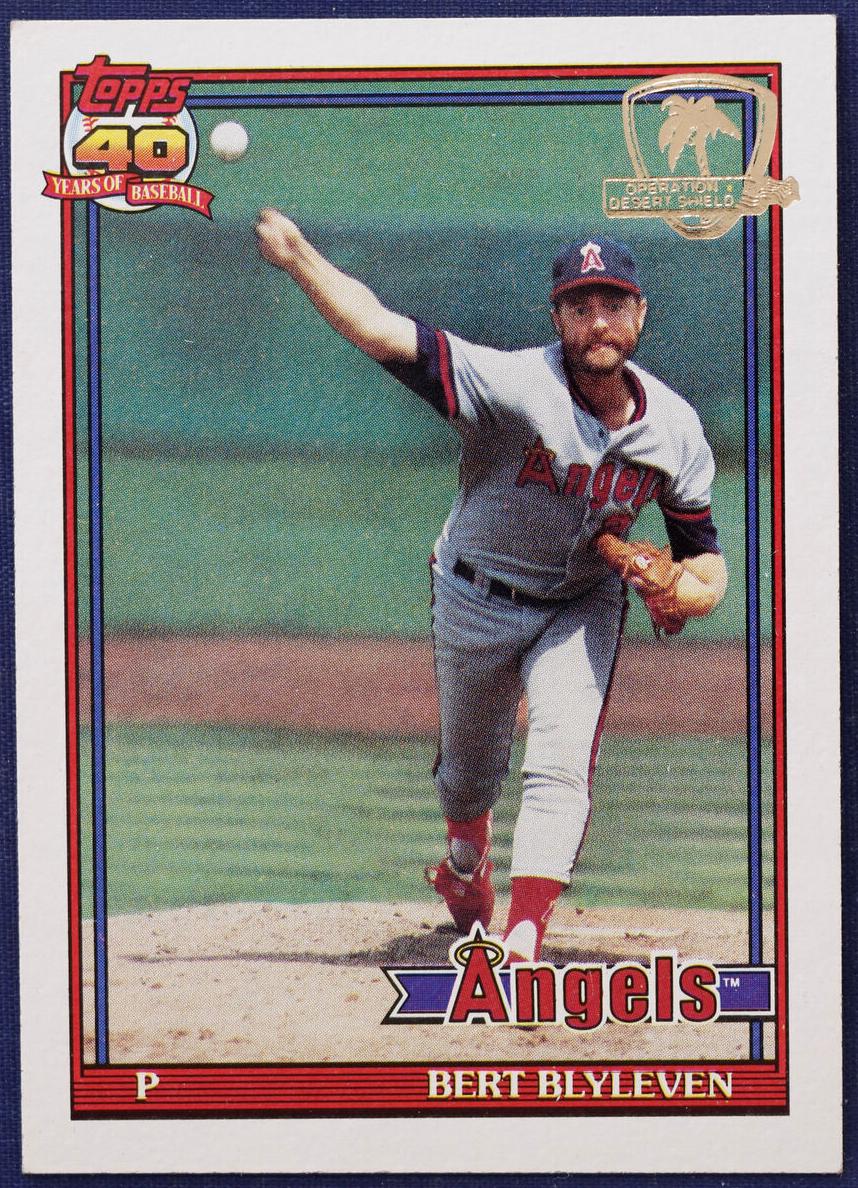 1991 Bert Blyleven #615