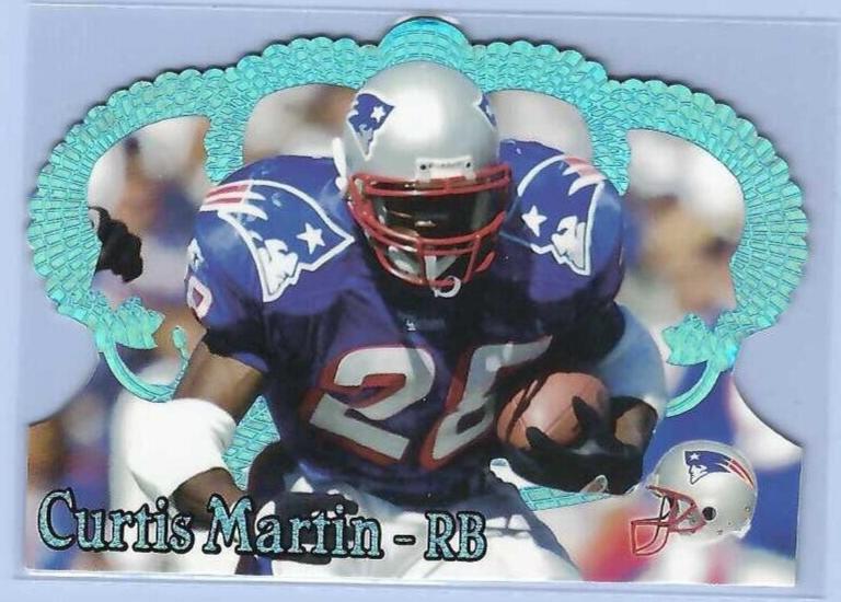 1995 Curtis Martin [Blue Holofoil] #78
