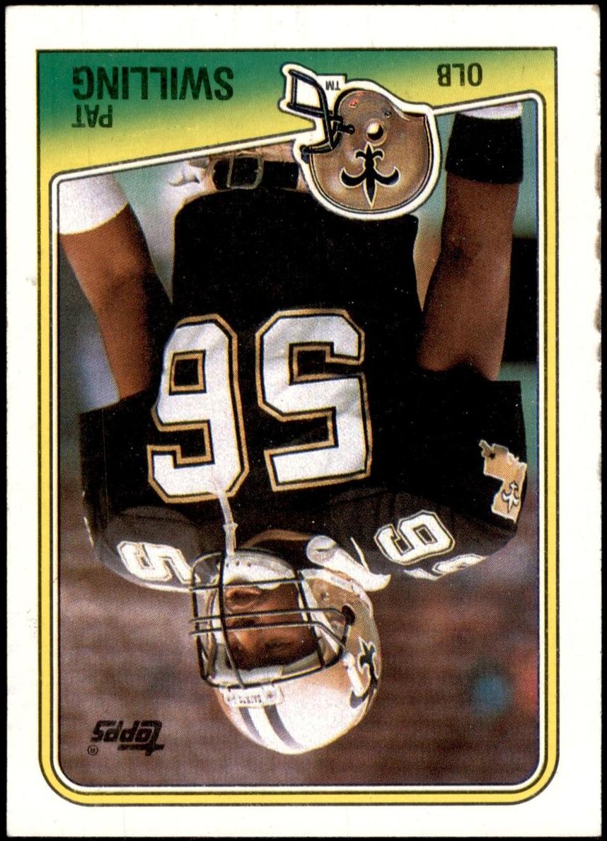 Pat Swilling 1988 Topps Football