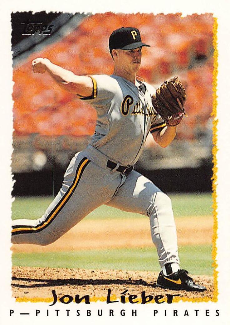 1995 Topps Jon Lieber #537 card