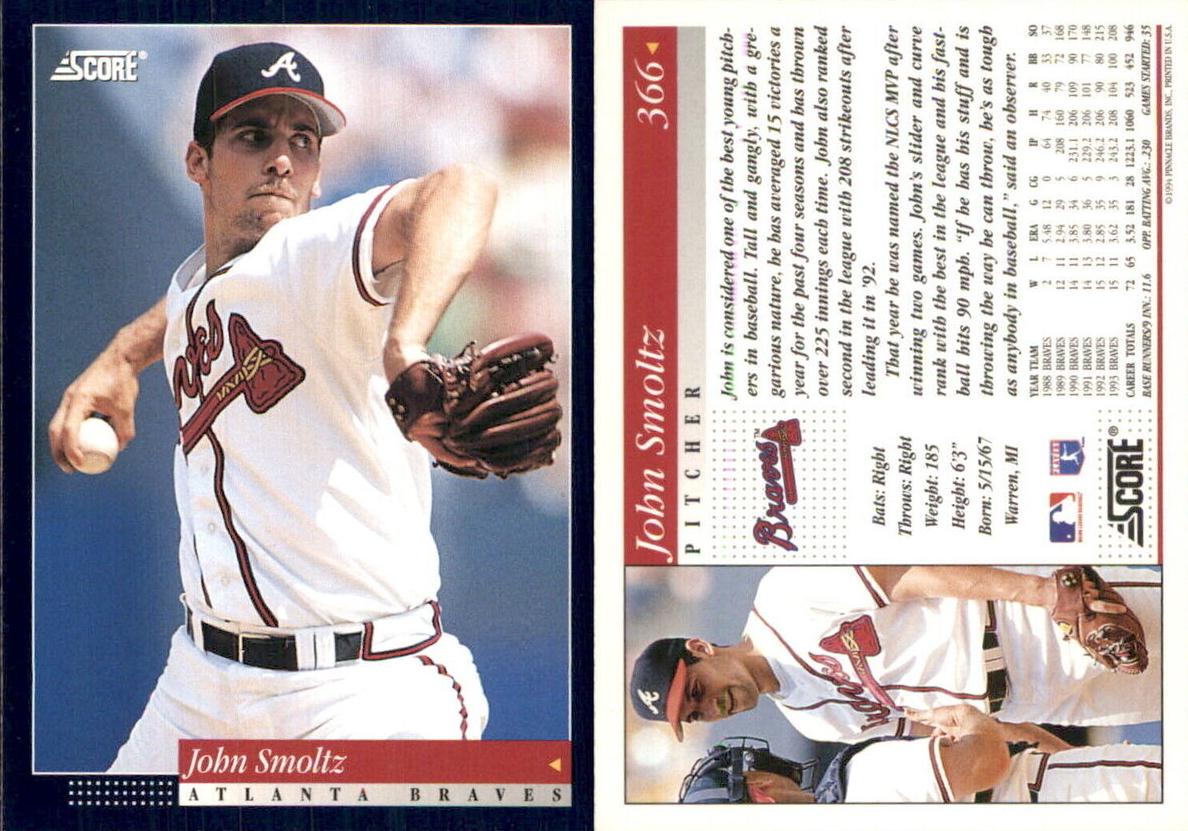1994 John Smoltz #366