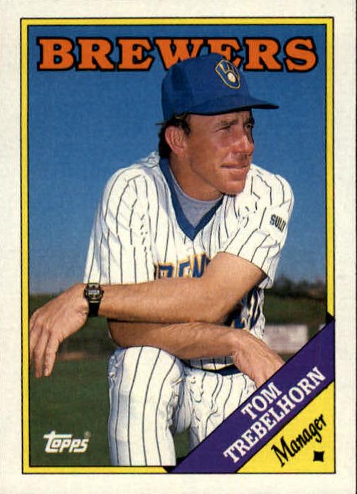1988 Topps Tom Trebelhorn #224 card