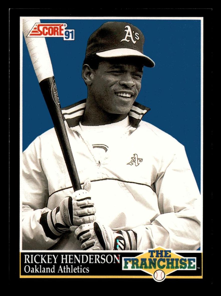 1991 Rickey Henderson #857