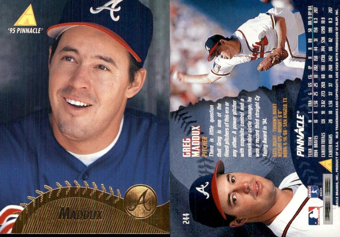 1995 Greg Maddux #244