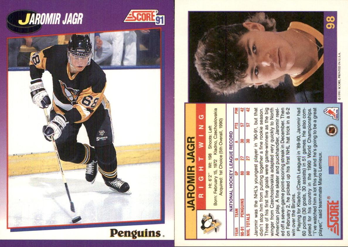 1991 Jaromir Jagr #98