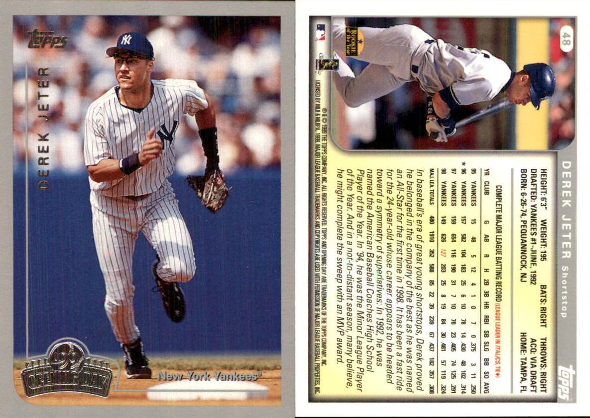 1999 Derek Jeter #48